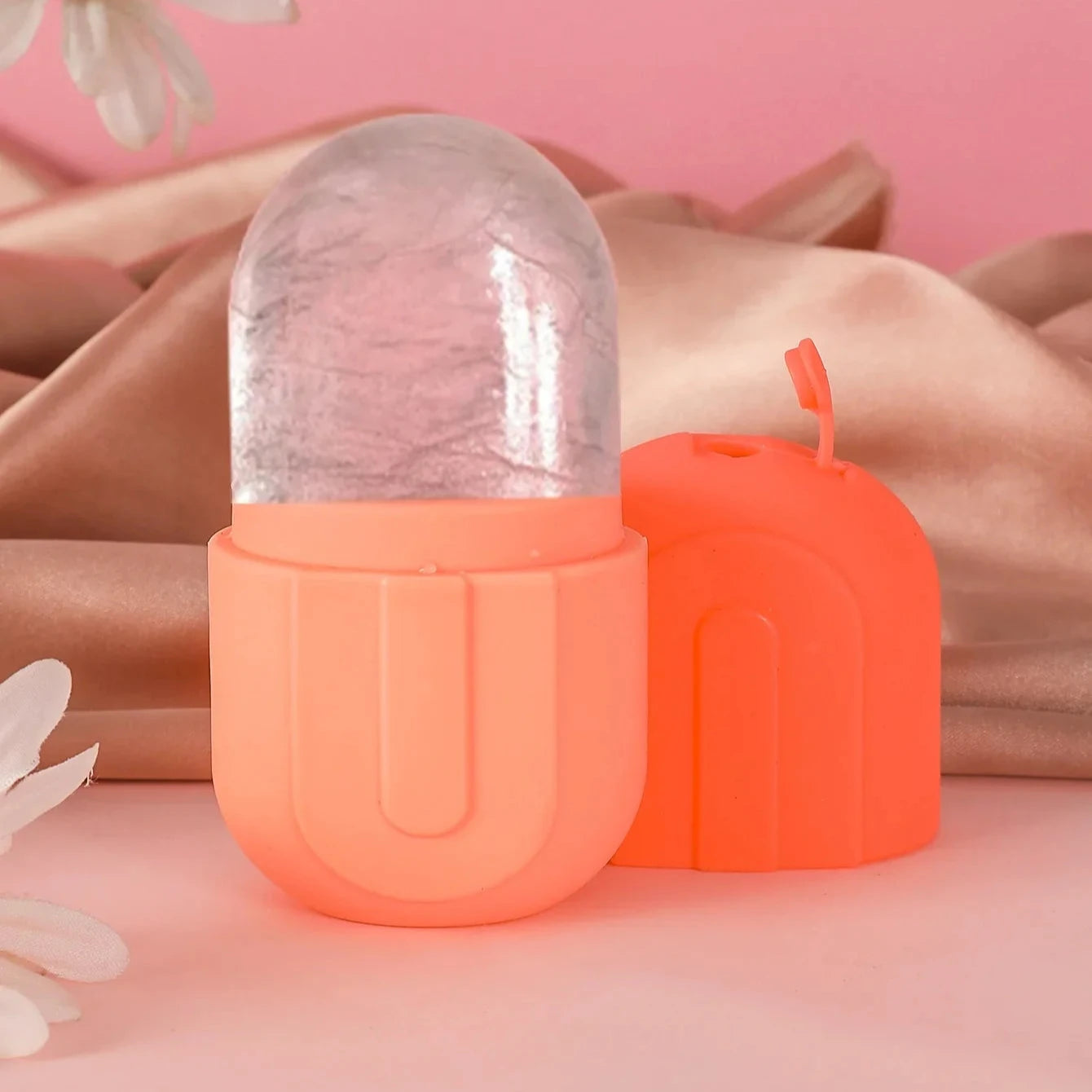 ❄️ Upgraded Face & Eye Ice Roller – Facial Massager for Cool, Glowing Skin ❄️