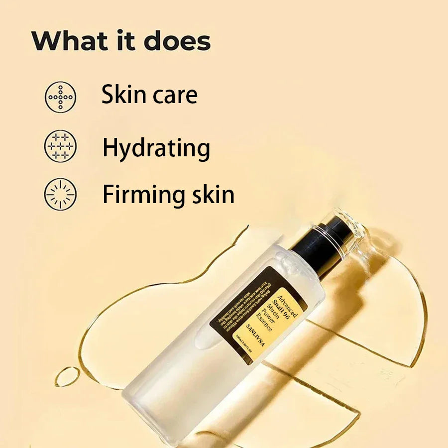 🐌 Snail Mucin 96% Essence – Anti-Aging & Brightening Facial Treatment 🐌