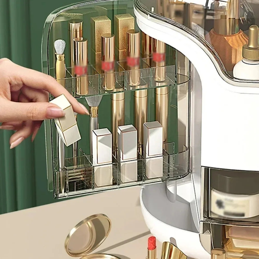 ✨ Transparent Desktop Makeup & Jewelry Organizer ✨