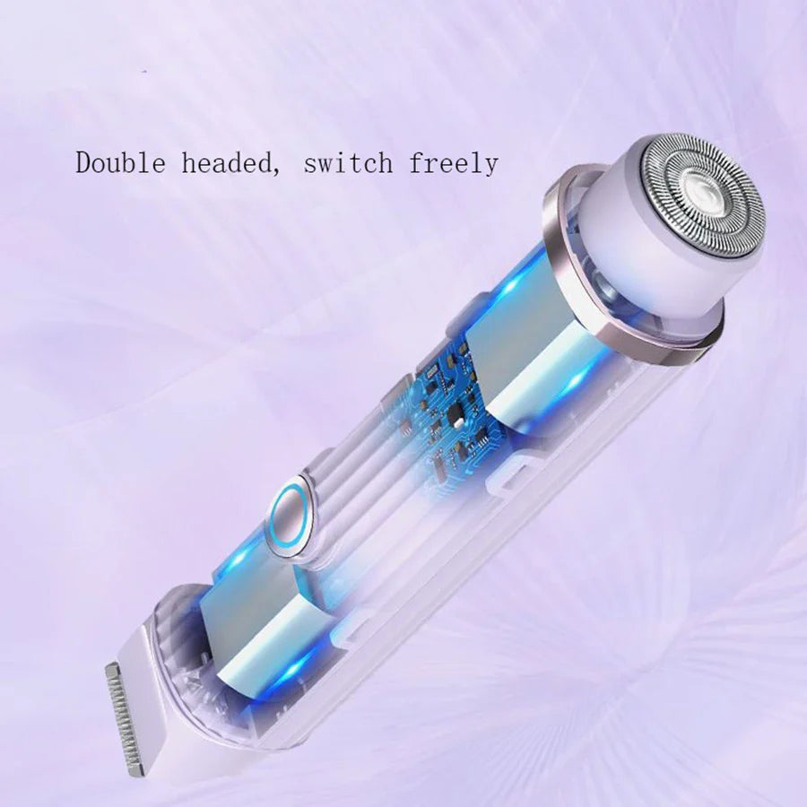 💖 Two-in-One Women’s Electric Shaver – Portable & Versatile 💖