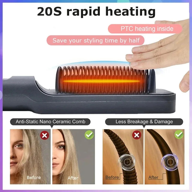 Electric Hot Comb Multifunctional