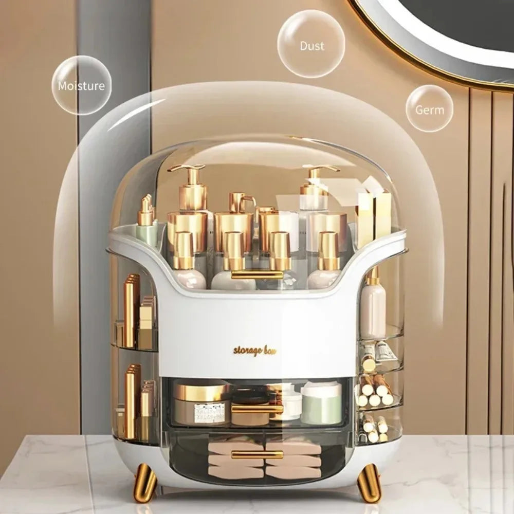 ✨ Transparent Desktop Makeup & Jewelry Organizer ✨