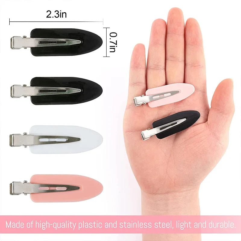 ✨ 10pcs No Crease Hair Clips – Style Without the Bend! ✨