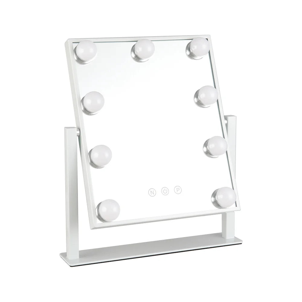 ✨ Mirror with Dimmable LED Bulbs ✨