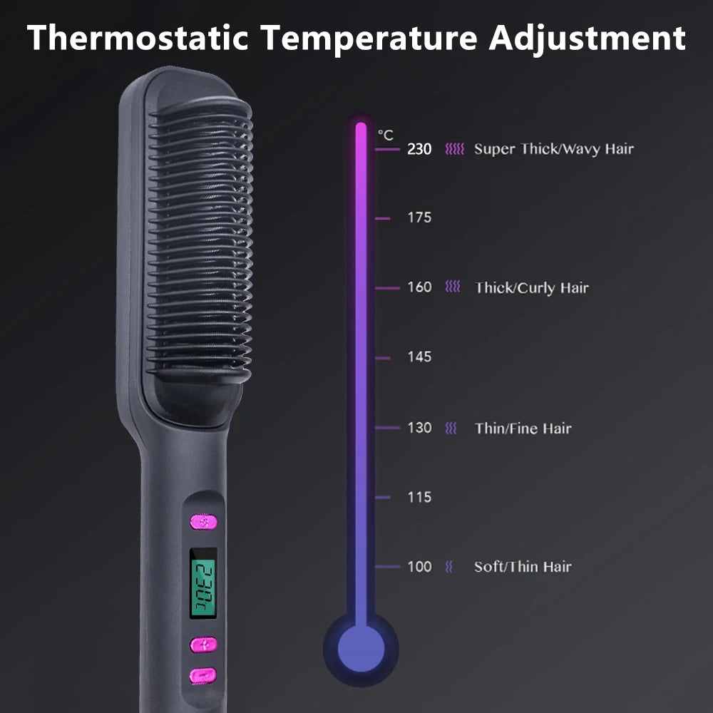 Electric Hot Comb Multifunctional