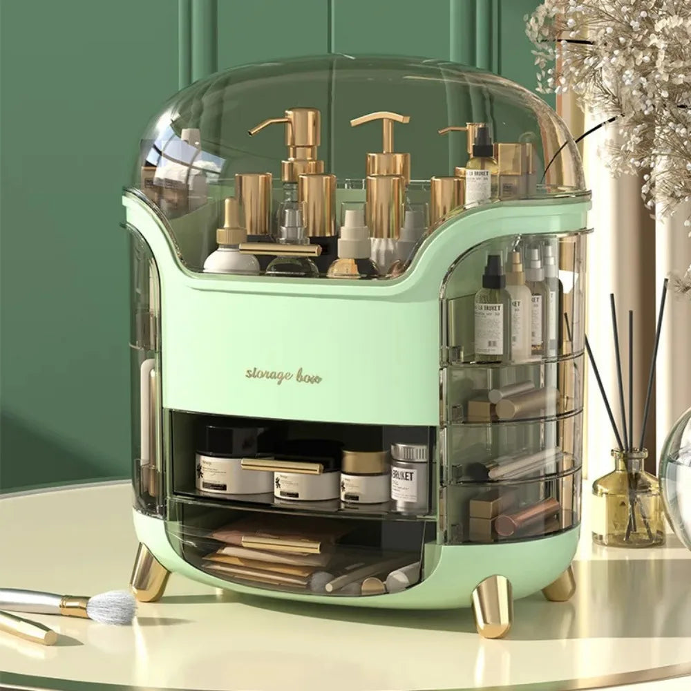 ✨ Transparent Desktop Makeup & Jewelry Organizer ✨
