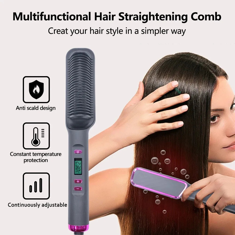 Electric Hot Comb Multifunctional
