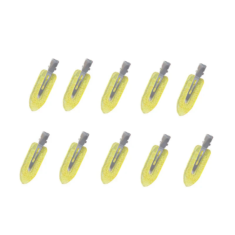 ✨ 10pcs No Crease Hair Clips – Style Without the Bend! ✨