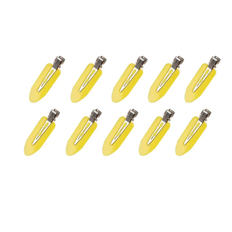 ✨ 10pcs No Crease Hair Clips – Style Without the Bend! ✨